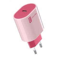 cellularline carica batterie achusbcsmartpd20wp rosa