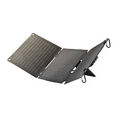 Cellularline - Caricabatterie Portatile Solar Achsolar2usb20wd-nero