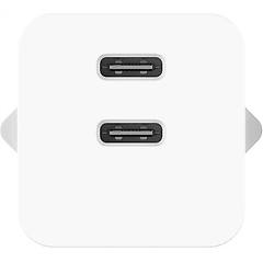 Celly Travel Charger 2 Usb-c 20w Bianco