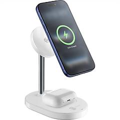 Cellularline Stazione Di Ricarica Wireless Mag Duo Qi2. 2 25w