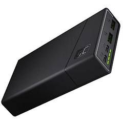 green cell pbgc03 20000 mah powerbank nero pbgc03