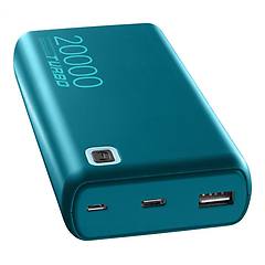 Cellularline Caricabatterie Portatile Pbessencepd20000g Azzurro