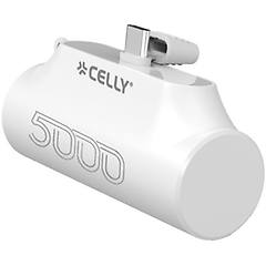 Celly - Powerbank 5000 Mah Pbc5000wh-white