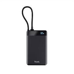 Trust - Powerbank Veloce Da 10. 000 Mah Fiera-black