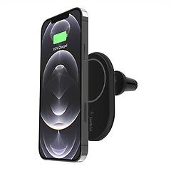 Belkin - Supporto Da Auto Magnetico Con Ricarica Wireless-nero