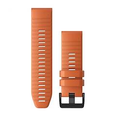 garmin cinturino originale 26mm quickfit silicone ember orange
