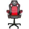 - mx12 kor sedia da gaming per pc seduta imbottita nero rosso