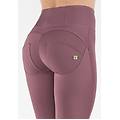 pantaloni push up wr. up vita alta traspiranti superskinny dusky orchid donna small