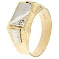 anello uomo oro giallo bianco gl100372