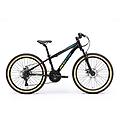mtb 24 bici bambini 9 anni. hardtail. 21 velocità. freno a disco