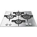 ariston ftghl 641 d/ix/ha ftghl 641 d/ix/ha piano cottura 4 fuochi a gas 60 cm griglie in ghisa
