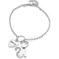bracciale bambino con charms pendenti argento 925 gioiello ins028br359rhwh