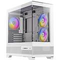 cx500m argb mini tower bianco case pc gaming