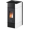 stufa a pellet canalizzabile cristal 9 plus 8. 5 kw ghisa a+