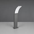 lampione a led beja antracite alluminio altezza 60 cm