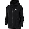 nike. felpa donna nsw essntl fz flc nero felpe ritiro gratis