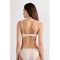 reggiseno a balconcino sofia in pretty flowers donna naturale taglia 3d