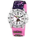 - 280378065 orologio da polso ragazza tessuto colore rosa
