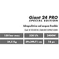 giant 24 pro idropulitrice ad acqua fredda 150 bar