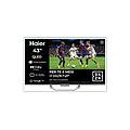 h43q80fux tv qled smart tv 43 " processore advanced multi-core 2+32gb classe f abbonamento dazn