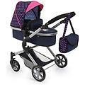 - carrozzina per bambole combi neo pro blu marino 63 cm