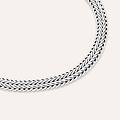 bracciale catena gentleman argento rodiato collezione gentleman bianco