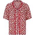 camicia 'strawberry garden'