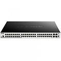 switch dgs-1510-52xmp/e 52 porte gigabit poe+ 4 sfp+ 10gbps gestione vlan qos stacking