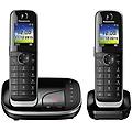 kx-tgj322gb telefono fisso nero