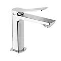 miscelatore lavabo steel looking serie tilt ti071st steel looking ottone