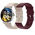 smartwatch smartee duo velvet bluetooth 40 9mm amoled silver berry lux star white unica ip68 spo2