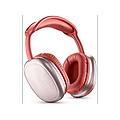 musicsound maxi2 cuffie wireless bluetooth 5. 0 around-ear rosso