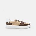 sneaker in pelle da uomo beige
