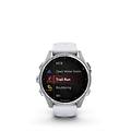 smartwatch fenix 8 43mm-argento / bianco