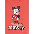 t-shirt regular fit con stampa mickey mouse coral donna medium
