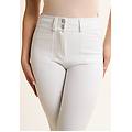 jeans wr. up superskinny 7/8 in bull denim bianco donna small