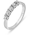 anello riviere diamotion oro bianco diamante collezione diamotion misura 59 oro bianco