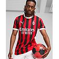 milan home authentic 24-25 m maglia calcio ufficiale uomo l