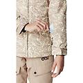 tissera jr giacca da sci bambina light brown/light yellow 12