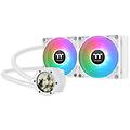 th240 v2 ultra argb sync cpu liquid cooler snow edition