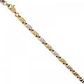 bracciale uomo in oro giallo e bianco 803321734701