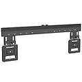 he7-1l supporto da parete per tv con livella integrata rigida da 37 a 80