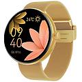 - smartwatch donna elegante monitoraggio salute con chiamate bluetooth oro