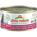 hfc natural made in italy cat lattina multipack 24x70g prosciutto con tacchino