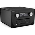 radio digitale dab+ fm lettore cd bluetooth marrone-noce