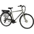 e-moon 28 city bike a pedalata assistita. grigia f. lli