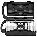 - trade shop set manubri regolabili dumbbell 30kg manubrio elettrolitico bilanciere palestra