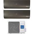 climatizzatore dual split serie expert nero 7+12 con 2u40s2sm1fa inverter wi-fi classe a+++