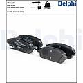 delphi set di pastiglie freno lp2167 posteriore