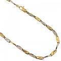 collana uomo in oro giallo e bianco 803321717938